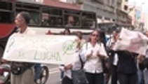 protestas de trabajadores de la salud pública en Venezuela cumplen 10 días