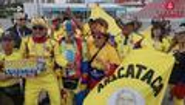 ¡Miles de corazones y un solo sueño! Mensajes de aliento de hinchas en Rusia para Colombia