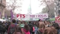 El sí al aborto gana en las calles argentinas mientras se debate en el Senado