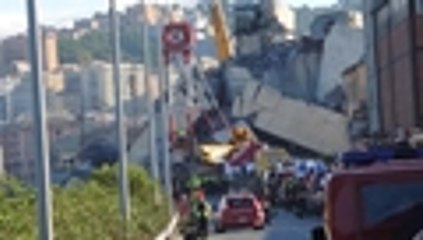 Destinan cinco millones de euros para atender emergencia en Génova, Italia