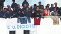 Video: ONU pide a Italia liberar a 150 migrantes que permanecen retenidos tras naufragio