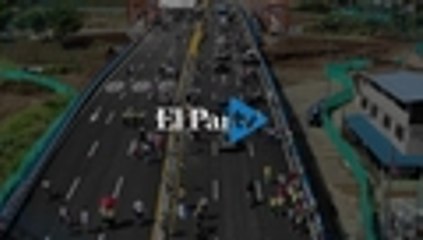 Video: las espectaculares imágenes de la prolongación de la Av. Ciudad de Cali