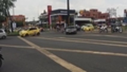 Planton en la Avenida Roosevelt con Carrera 39 contra chatarrización en Cali