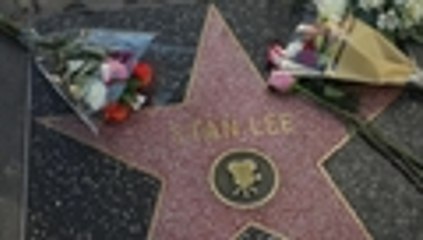 Video: la lluvia de rosas que adornan la estrella de Stan Lee en paseo de la fama tras su muerte