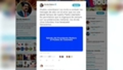 En video: el mensaje de unión del presidente Nicolás Maduro a los colombianos