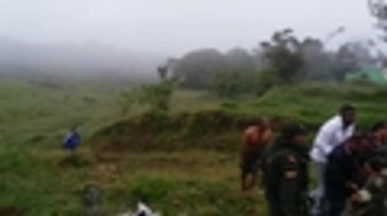 Atentado policía Morales Cauca