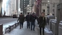 Video: la intensa ola de frío con temperaturas de hasta -50 grados que azota a Chicago, EE. UU.