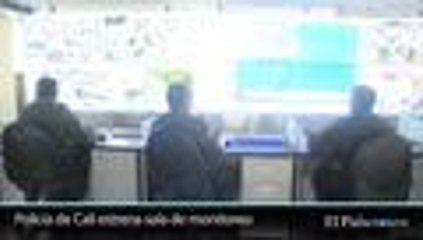 Video: mediante cámaras las autoridades vigilan la seguridad en Cali