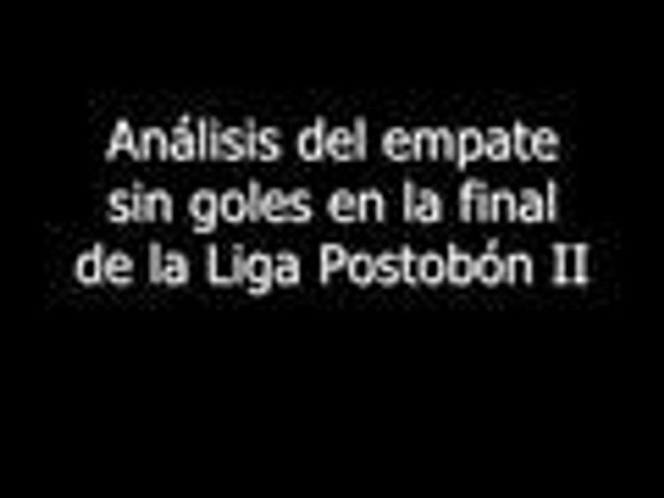 "Nos hizo falta el gol pero así son las finales": Andrés Pérez, Deportivo Cali