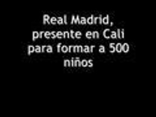 Real Madrid, presente en Cali formando a 500 niños
