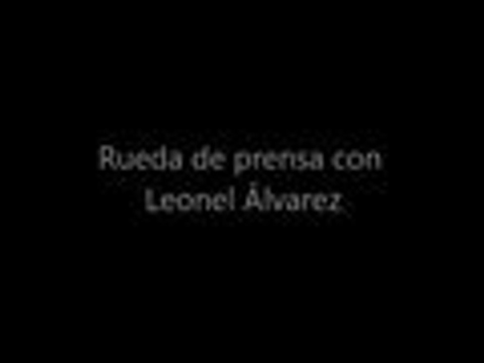 Rueda de prensa con Leonel √Ålvarez tras el empate ante Atl√©tico Nacional
