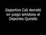 Deportivo Cali derrotó en juego amistoso al Deportes Quindío