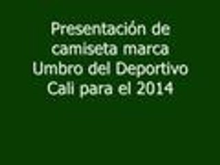 Presentación camiseta Deportivo Cali 2014