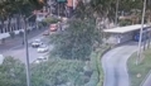 Desde el halcón, así se vivió la persecución de supuestos ladrones en Cali