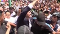 En video: el momento de la llegada de Guaidó a Venezuela, tras gira por Suramérica