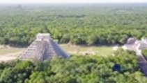 Hallan piezas ocultas por mil años en la pirámide Chichén Itzá, en México