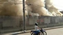 Incendio en iglesia cristiana en el barrio Ciudad Modelo de Cali