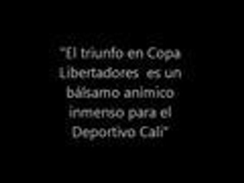 Ganar en Copa Libertadores fue un bálsamo anímico para Deportivo Cali