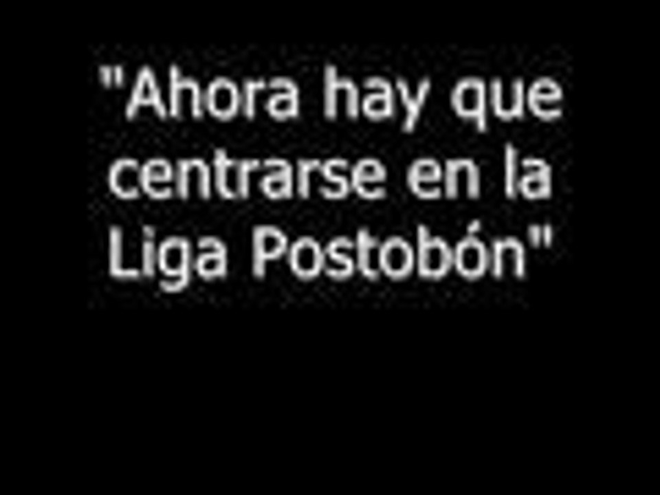 "Ahora hay que centrarse en la Liga Postobón": Vladimir Marín, Deportivo Cali