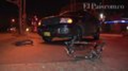 Video: ciclista terminó herido al chocar con camioneta blindada en Cali