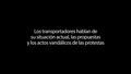 Video: Estos son los líderes de los transportadores que entraron en paro esta semana en Cali