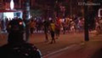 Video: rumor sobre hurto de niños desencadenó fuerte asonada al oriente de Cali