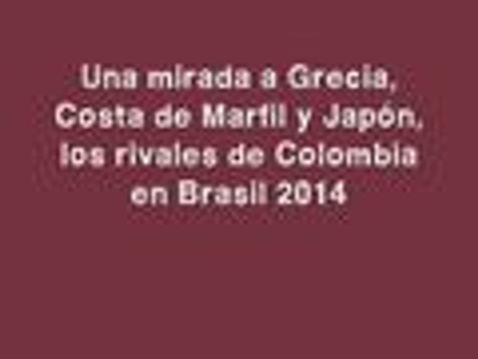 Javier Hern√°ndez: ‚ÄúGrecia, el rival m√°s complicado para Colombia en Brasil‚Äù