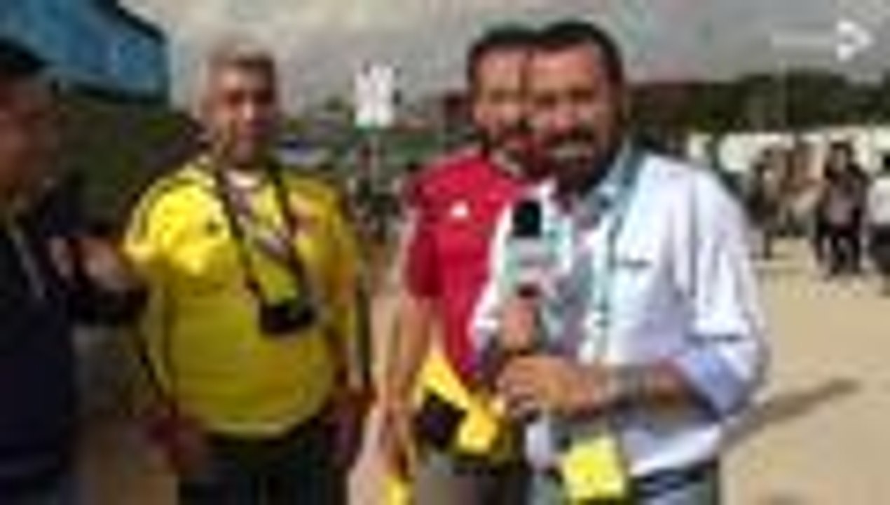 Opiniones en Brasil 2014: los aficionados colombianos, optimistas ante Grecia