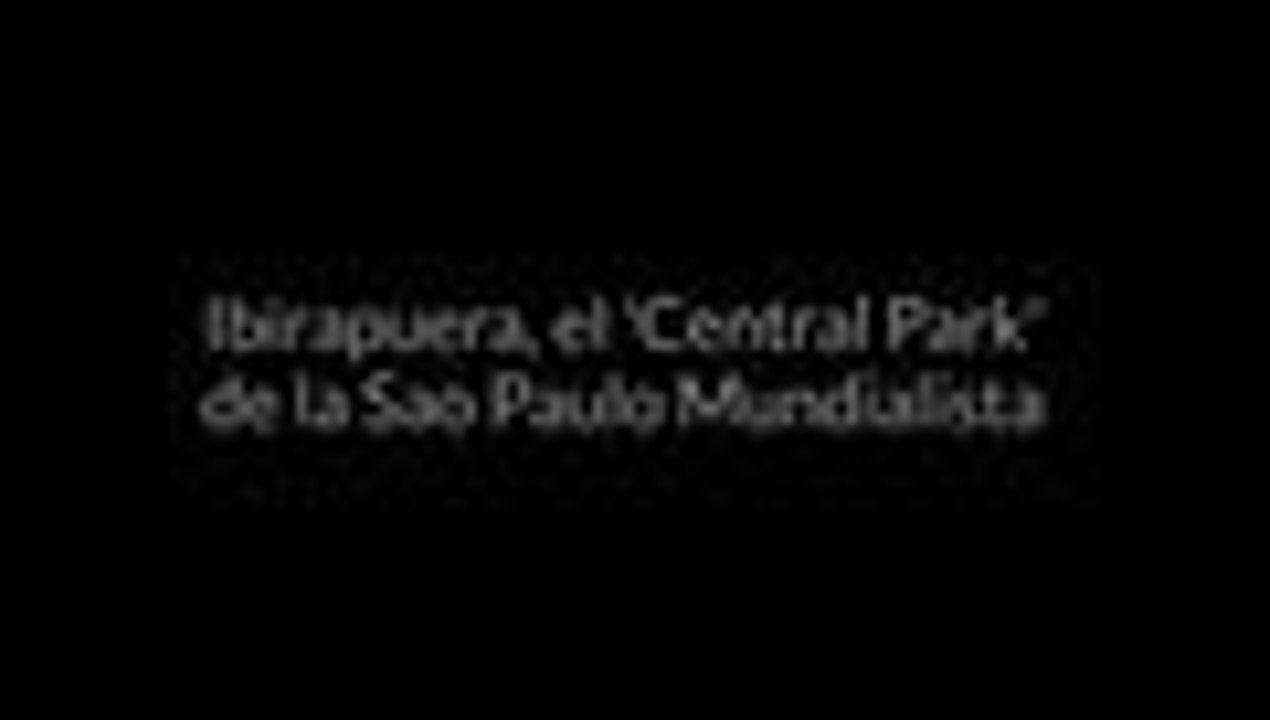 Enviados especiales El País: así es el Ibirapuera, el 'Central Park' de Sao Paulo