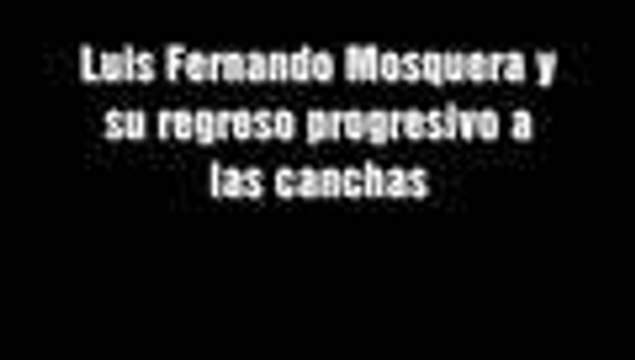 El Mosco Luis Fernando Mosquera quiere volar con Deportivo Cali