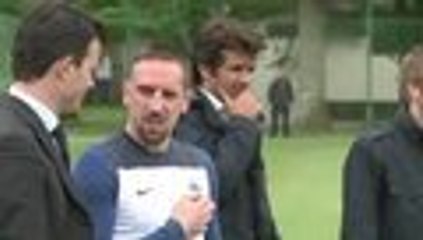 Franck Ribery le dijo adiós a la selección Francia