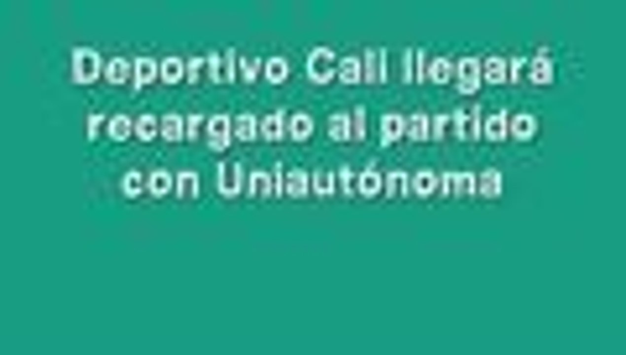 ‚ÄúDeportivo Cali no ha perdido la memoria‚Äù: Juan David Cabezas