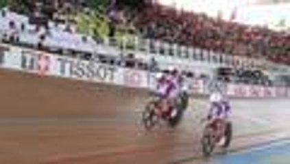 Cali vibr√≥ en el primer d√≠a de competencia en la Copa Mundo de Pista