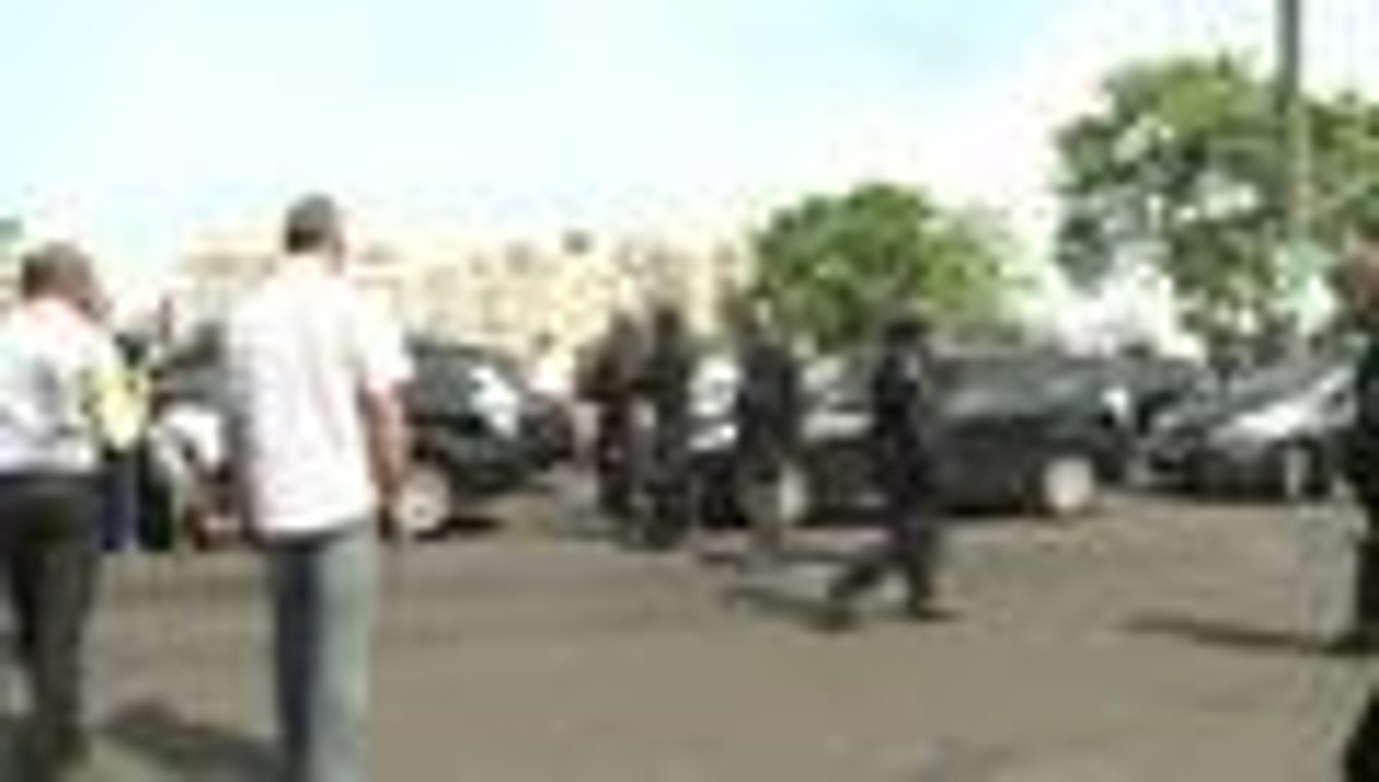 Taxistas franceses protestan por UberPOP