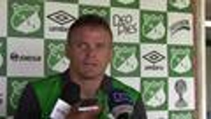 "Si no pasa nada raro, Argentina tiene que ganar": Cristian Nasuti, defensa Deportivo Cali