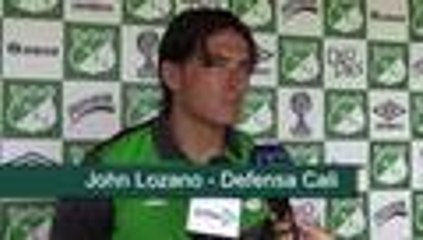 "Quiero hacer historia en el Deportivo Cali": John Lozano