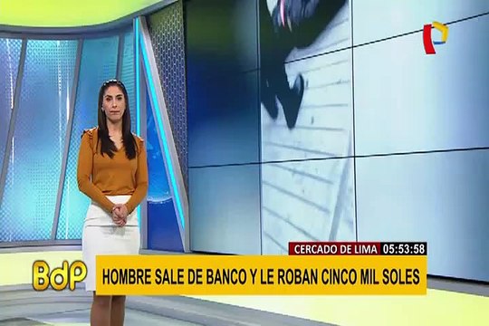 Cercado: capturan a delincuentes que robaron S/5 mil a hombre