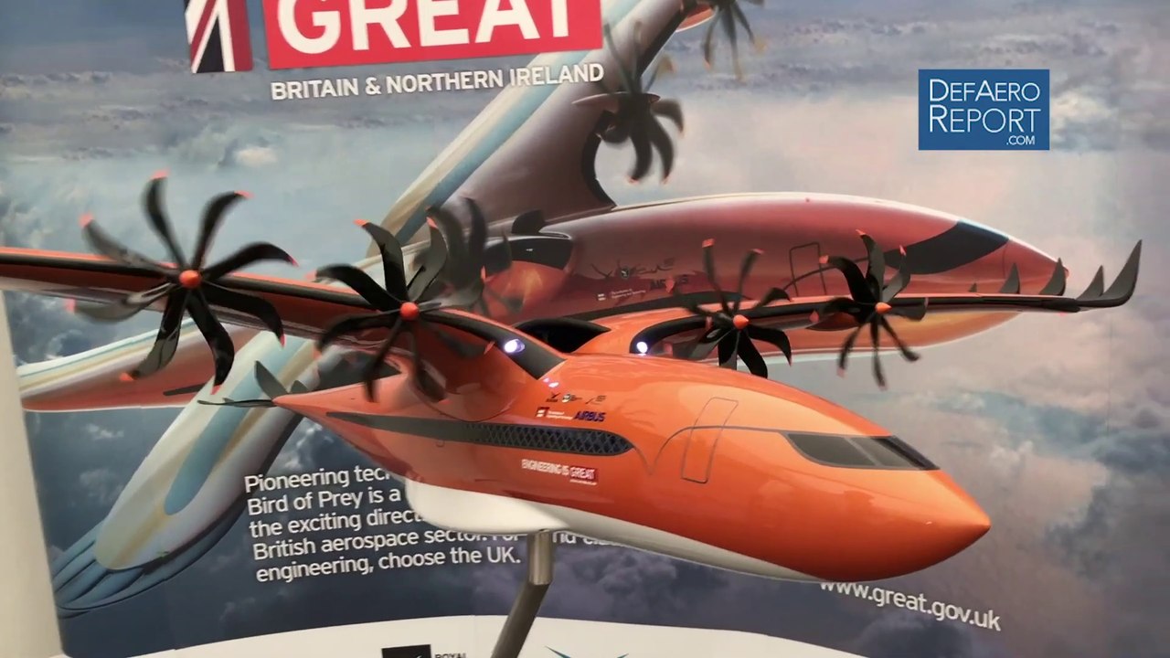 Airbus Unveils New 'Bird of Prey' Concept Plane - Video Dailymotion