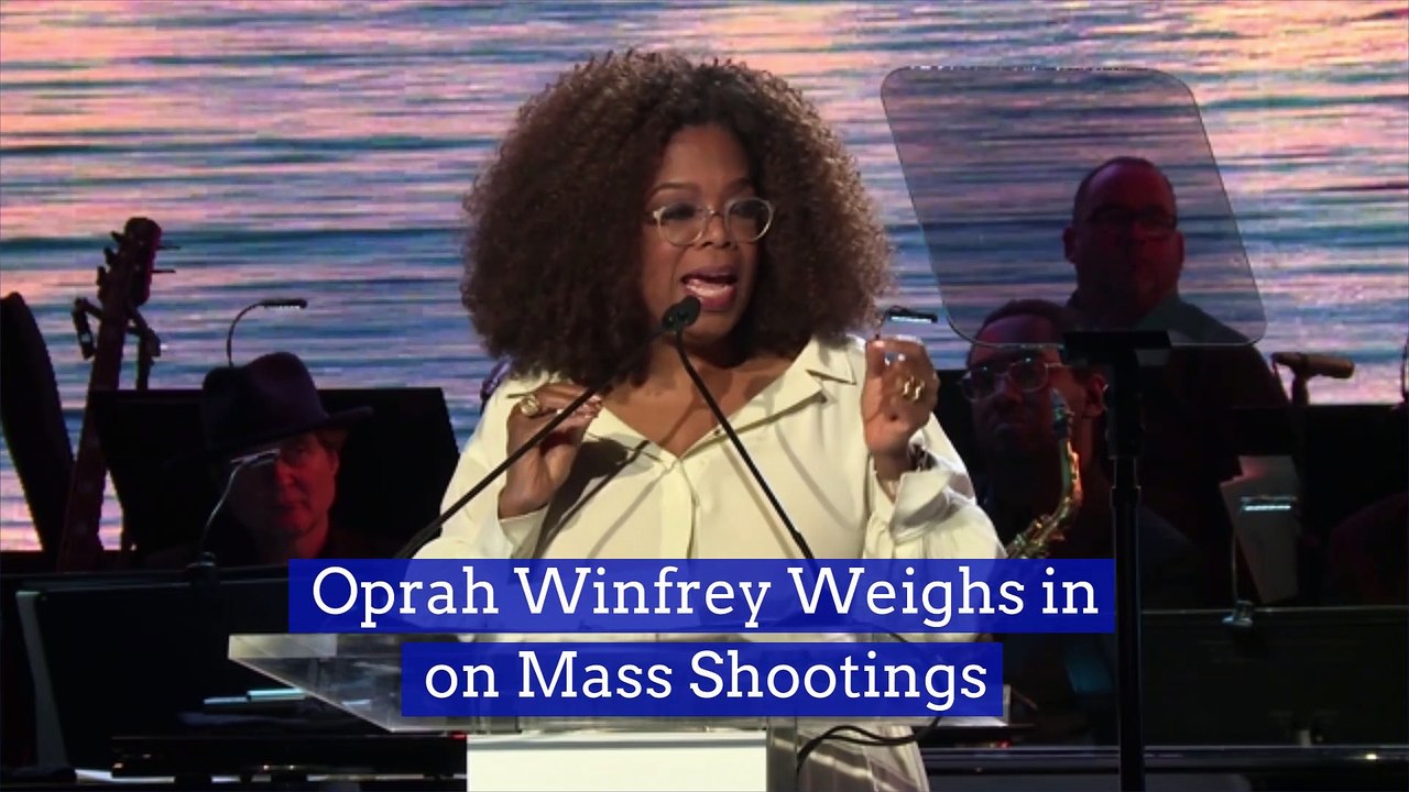 Oprah Winfrey Weighs in on Mass Shootings