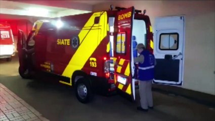 Idosa de 70 anos é socorrida após sofrer lesão no pé