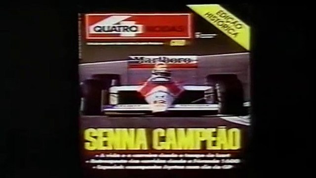 Revista Quatro Rodas (Senna Campeão) 1988
