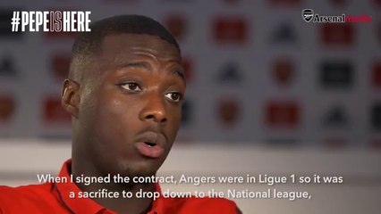 Exclusif: Nicolas Pepe, parle de sa famille, de son rôle de gardien de but, et son parcours