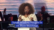 Oprah Winfrey Speaks Out About Mass Shootings
