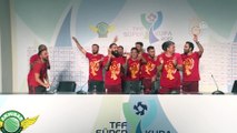 Galatasaray'ın yardımcı antrenörü Şahin:  'Bu kupayı hocamıza armağan ediyoruz' - ANKARA