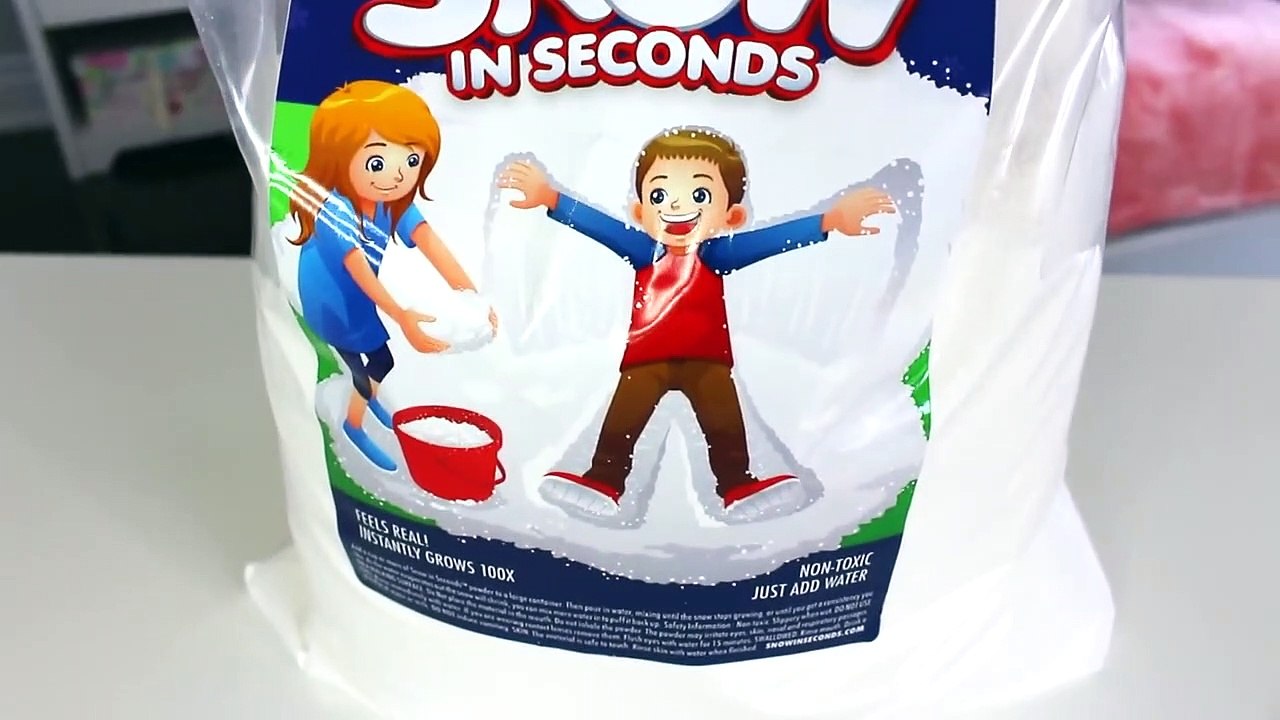 How to Make Snow in Seconds