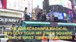Abracadabra Field Trip Hits Times Square