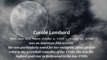 Carole Lombard Plane Crash