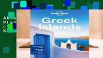 About For Books  Lonely Planet Greek Islands (Travel Guide)  For Kindle
