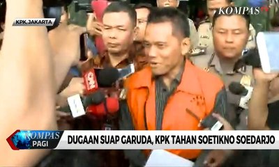 Dugaan Suap Garuda, KPK Tahan Soetikno Soedarjo