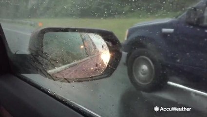 So much rain, it's hard to see anything else